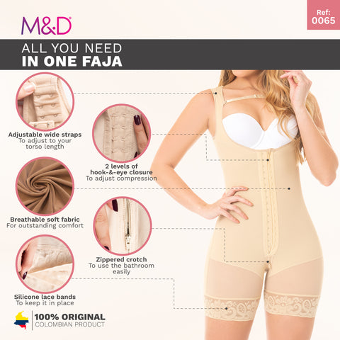 Fajas MYD 0065 | Faja Colombiana Postquirurgica Reductora Abdomen