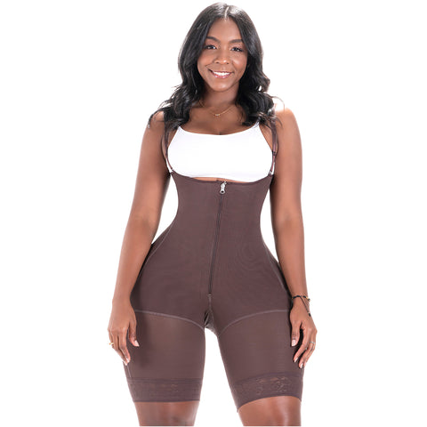 Bling Shapers 099ZF | Bum Lifter Tummy Control Shapewear Mid Thigh Faja for Curvy Wide Hips Small Waist Women | Daily Use-9-Shapes Secrets Fajas