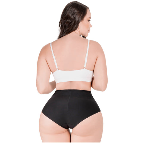 Daily Use Under Wear 3-Pack Tummy Control Mid Rise Shapewear Seamless Shaping Panties Sonryse SP620NC-11-Shapes Secrets Fajas