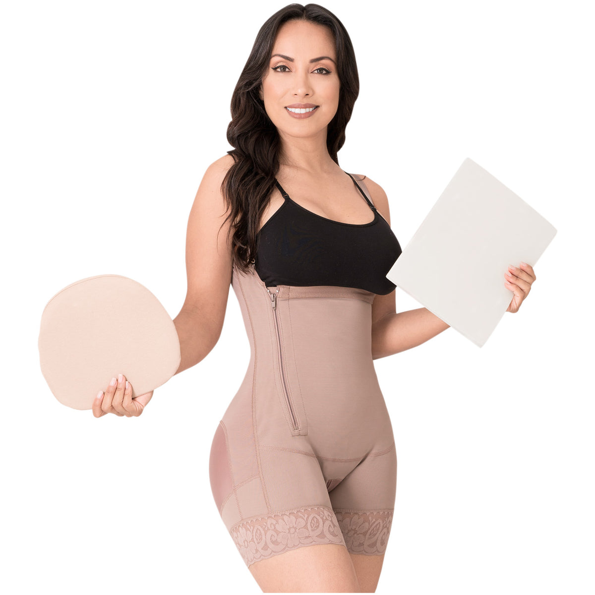  Snatched Body - Women's Stage 1 Faja Colombianas with Bra  Shapewear BBL Post Surgery Compression Garment - Best for Liposuction, Tummy  Tuck, Reductoras Moldeadoras & Butt Lifting - XS, Black 