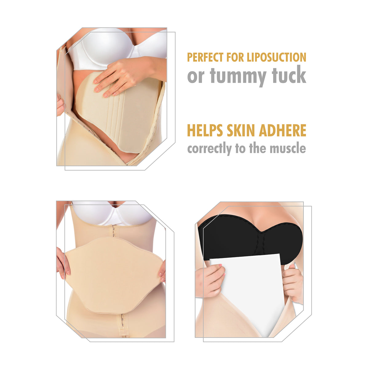 Be Shapy | M&D 0102 Liposuction Compression Board | Ab Board + Lipo Foam  after Surgery