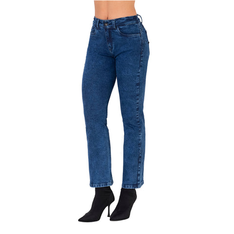 LOWLA 212359 | Regular Rise Butt Lift Straight Colombian Mom Jeans for Women-1-Shapes Secrets Fajas