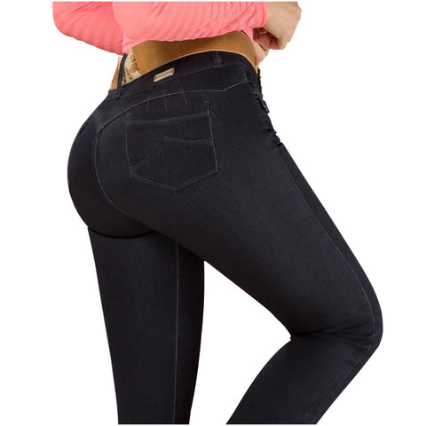 DRAXY 1319 Colombian Butt Lifter Flared Jeans - SS