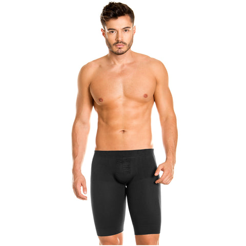 LT.Rose 22996 Men's Underwear Long Boxers with Butt Enhancement-3-Shapes Secrets Fajas