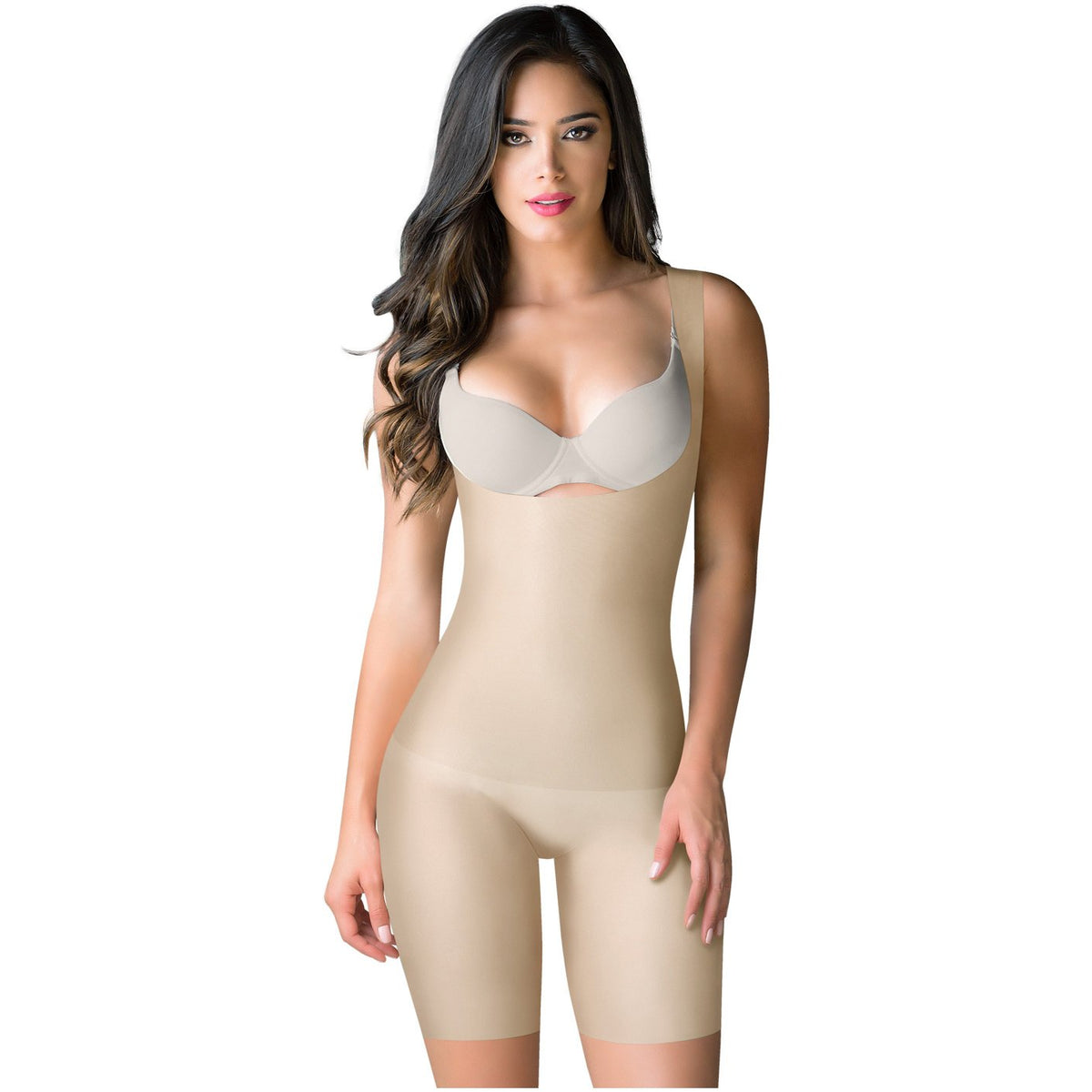 Daily Use Best Everyday Shapewear Mid-thigh length & Open crotch design Fajas  Romanza 2020