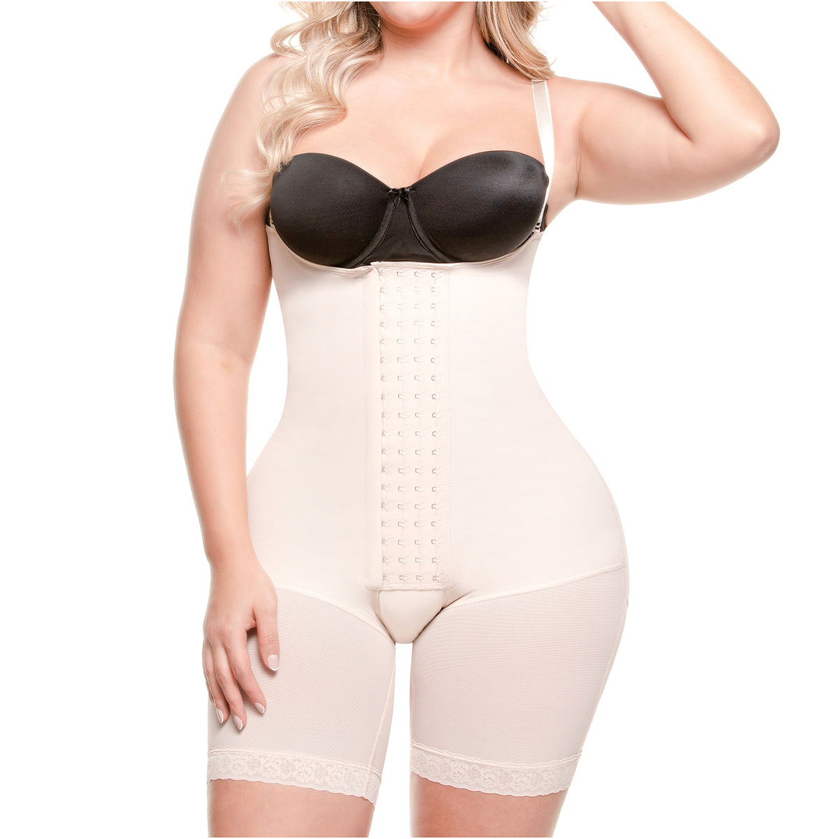Post-Surgery BBL, Open-Bust, Mid-Back, High Compression Shapewear
