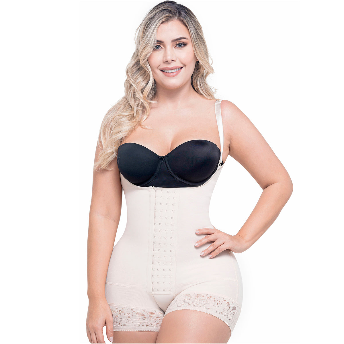 Daily Use Best Everyday Shapewear Open bust Medium compression &  Butt-lifting effect Fajas Sonryse066BF