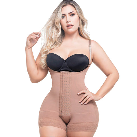 Daily Use Best Everyday Shapewear Open bust Medium compression & Butt-lifting effect Fajas Sonryse066BF-6-Shapes Secrets Fajas