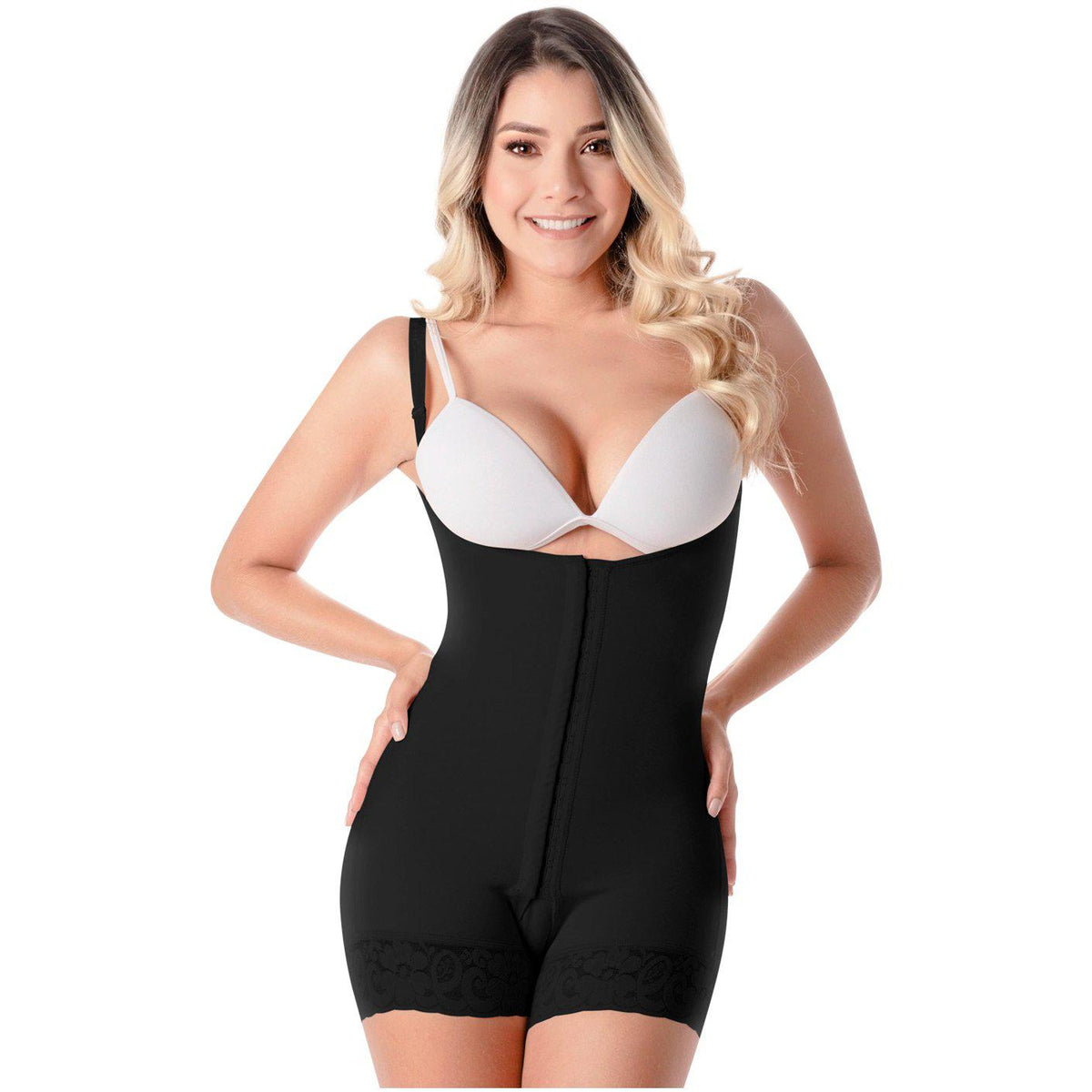Daily Use Shapewear Medium compression Open bust removable straps