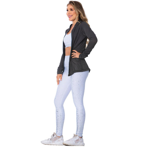 FLEXMEE Sportwear/Jacket 980010 2020-1 Spring Summer Collection Color Gray-2-Shapes Secrets Fajas