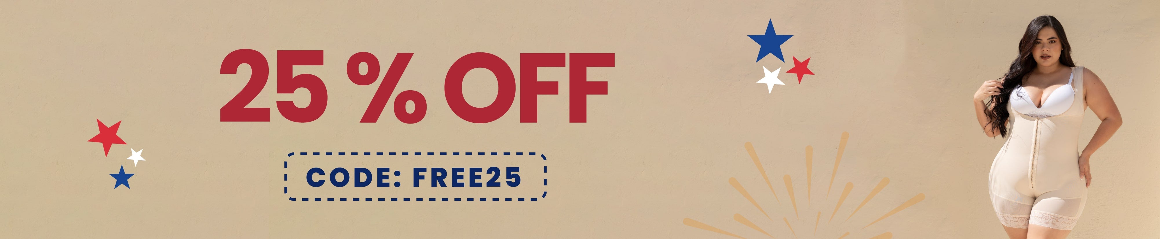 INDEPENDENCE SALE! 25% OFF - CODE: FREE25