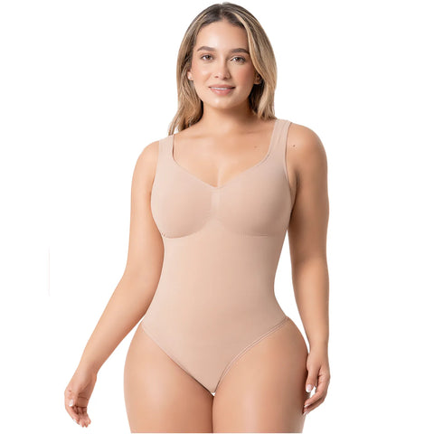 Seamless Sculpting Bodysuit for Women | Tummy Control & Shaping