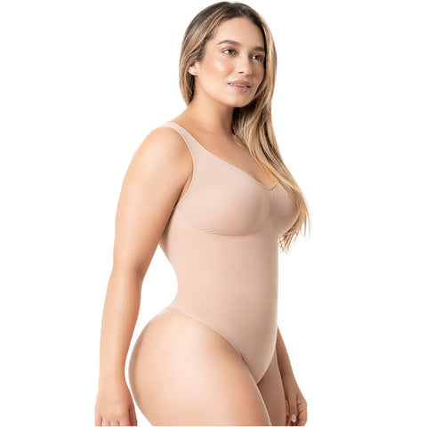 Seamless Sculpting Bodysuit for Women | Tummy Control & Shaping