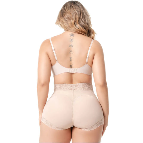 Sonryse Tummy Control Shaping Shorts | Colombian High Waisted Booty-Lifting Shorts