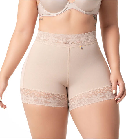 Sonryse High Waisted Shaper Shorts | Colombian Butt Lifting Faja-Short with Tummy Control