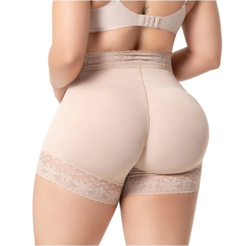 Sonryse High Waisted Shaper Shorts | Colombian Butt Lifting Faja-Short with Tummy Control