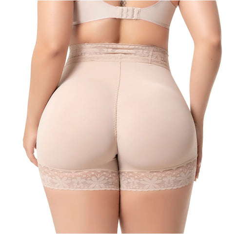 Sonryse High Waisted Shaper Shorts | Colombian Butt Lifting Faja-Short with Tummy Control