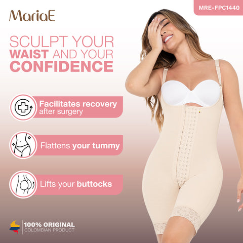 MARIAE FPC1440 Stage 2 Faja Colombiana Posparto Post Surgery Shapewear Buttock Lift Tummy Control