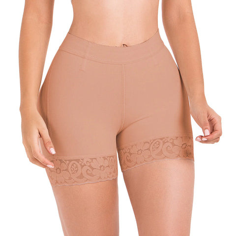 MARIAE SPN0130 Fajas Colombianas High Waisted Butt Lifter Shaper Shorts High Compression