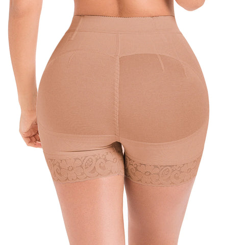 MARIAE SPN0130 Fajas Colombianas High Waisted Butt Lifter Shaper Shorts High Compression