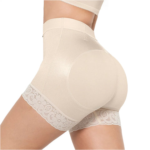 MARIAE SBN0130 Fajas Colombianas High Waisted Shapewear Shorts for Women Butt Lift Triconet