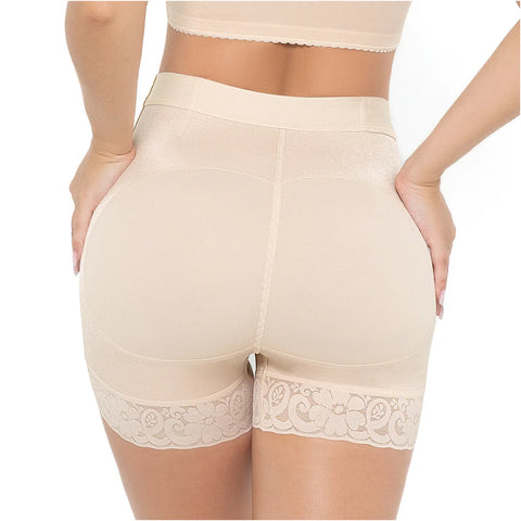 MARIAE SBN0130 Fajas Colombianas High Waisted Shapewear Shorts for Women Butt Lift Triconet