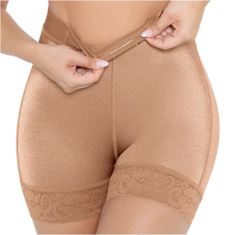 MARIAE SBN0130 Fajas Colombianas High Waisted Shapewear Shorts for Women Butt Lift Triconet