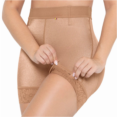 Fajas MariaE FU100 | Shorts Colombianos Levanta Cola con Control de Abdomen y Realce de Caderas