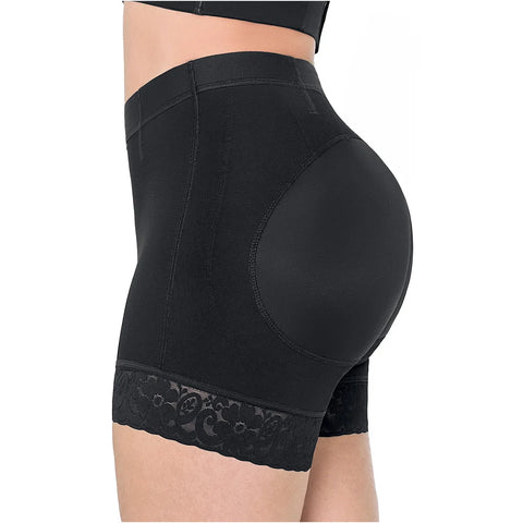 MARIAE SPN0130 Fajas Colombianas High Waisted Butt Lifter Shaper Shorts High Compression