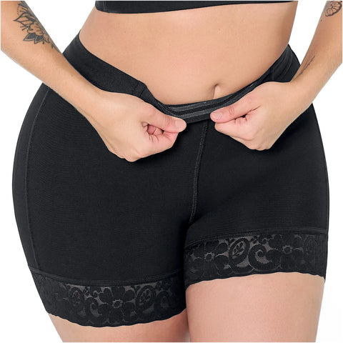 MARIAE SPN0130 Fajas Colombianas High Waisted Butt Lifter Shaper Shorts High Compression