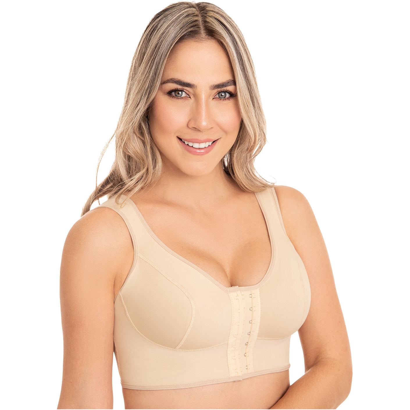 Fajas DPrada 11027 Post Surgical Bra - Brasier Postquirurgico - Cocoa-Optic  - 40 : : Clothing, Shoes & Accessories