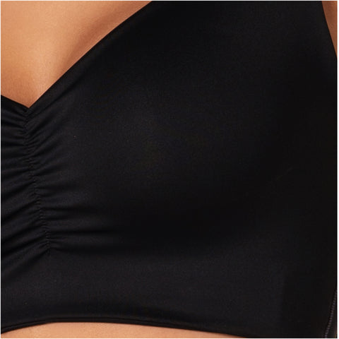 V-Neck Seamless Lift Top | Pre-Molded Bra Support | MYD B06006