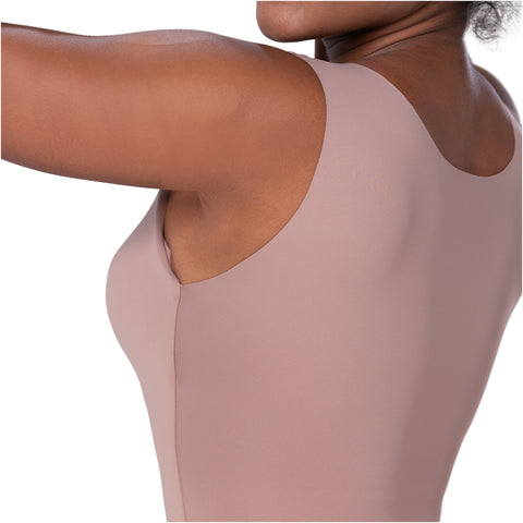 Seamless Bodysuit | Light Control Thong Shaper w/ Removable Cups | MYD BD06010