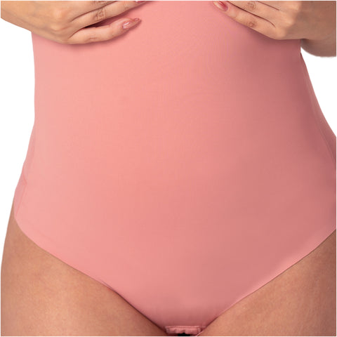 Seamless Bodysuit | Light Control Thong Shaper w/ Removable Cups | MYD BD06010