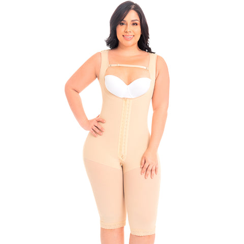 MYD 0075 Fajas Colombianas Reductoras Full Body Post Surgery Girdle  Shapewear Bodysuit (Nude, 2XS) at  Women's Clothing store
