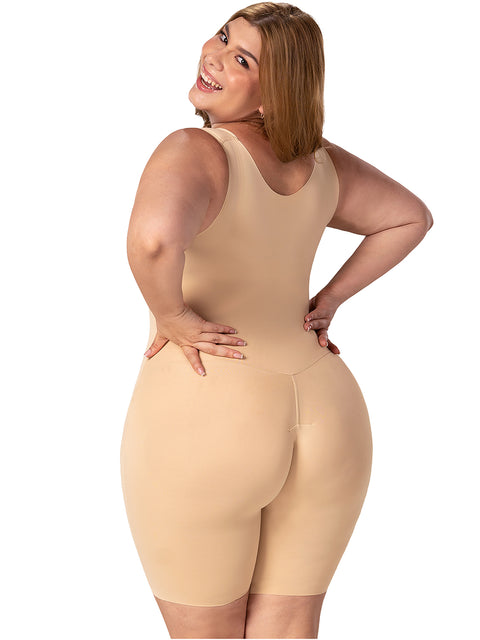 Seamless Bodysuit | Open Bust Butt Lifting Shaper | MYD FT06079
