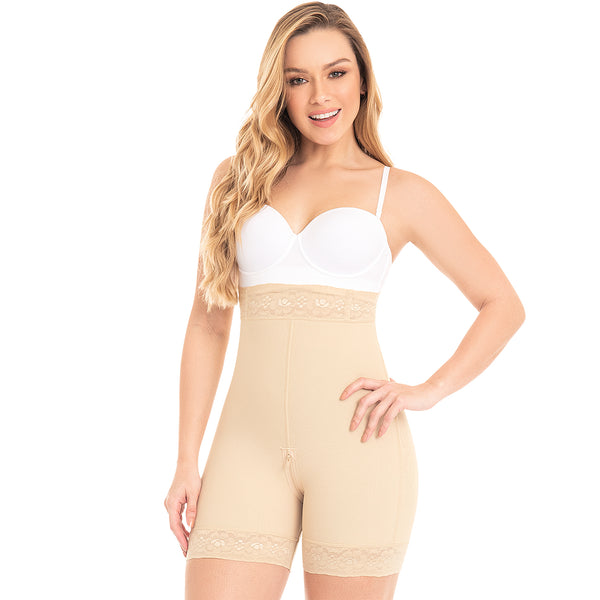 Daily Use Best Everyday Shapewear Mid-thigh length & Open crotch design Fajas  Romanza 2020