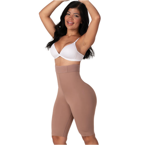 Knee-Length Shaper | Extra High-Waist Butt Lifting Control Short | MYD SXA06313