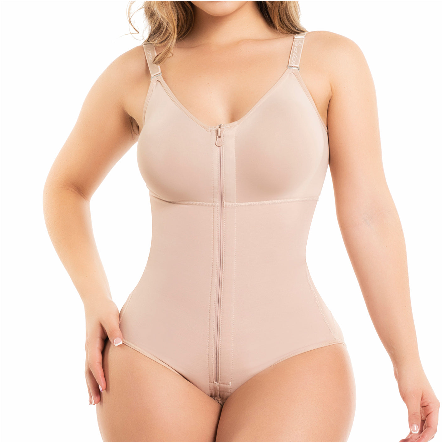 Postpartum and Daily Use Open bust Butt Lifting & Medium compression F –  Shapes Secrets Fajas
