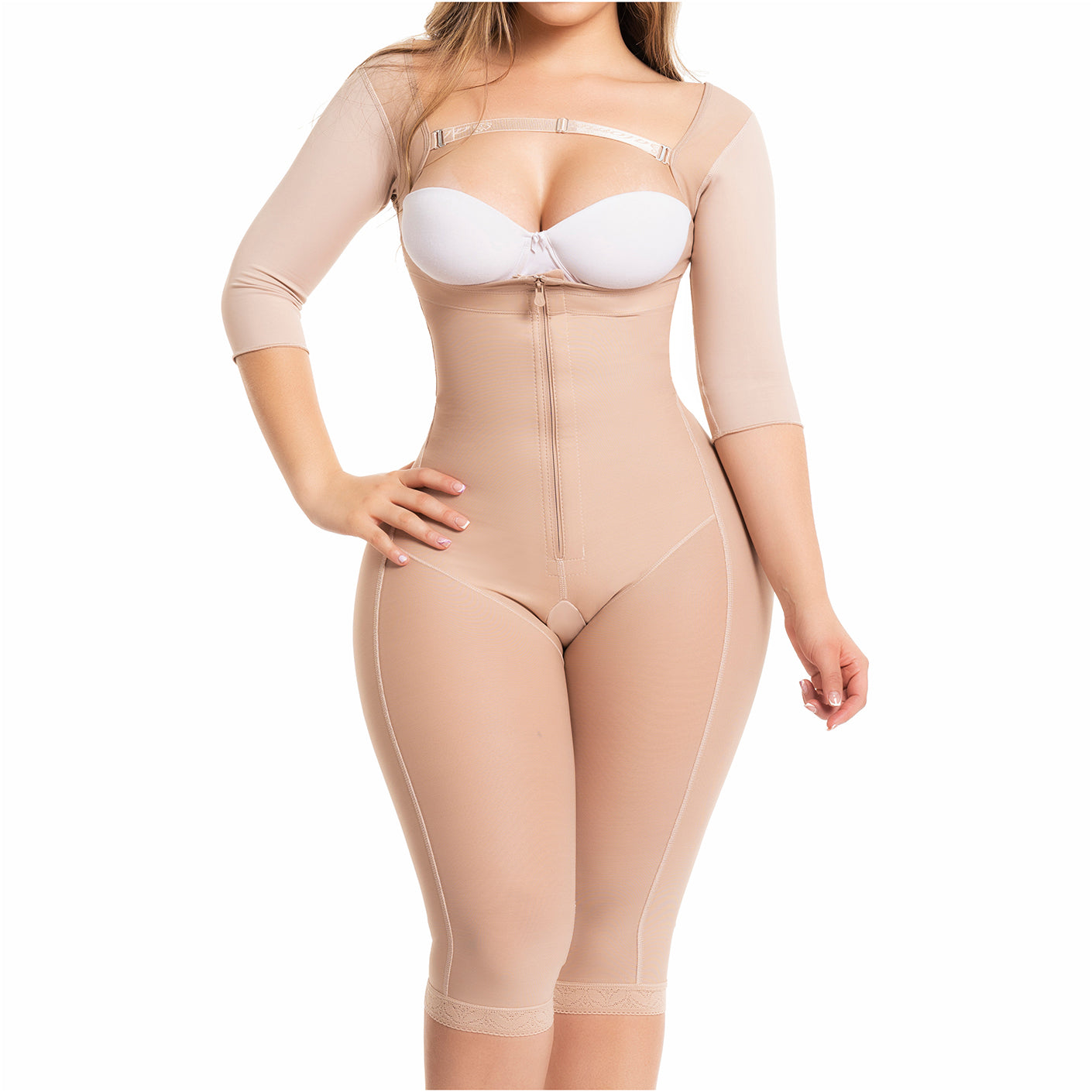 Sonryse S010 Fajas Colombianas Stage 1 Post Surgery BBL Tummy Tuck Lipo  Compression Garment for Women Black XS at  Women's Clothing store
