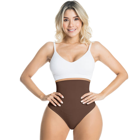 Kurvas CH004SL | Seamless Strapless Shapewear High Waisted Thong