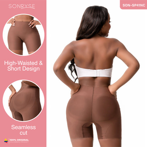 Sonryse SP41NC Girdle Short Buttlifter Seamless Tummy Control Shapewear