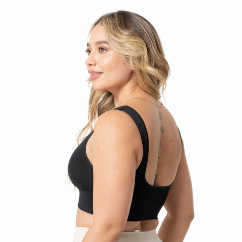 Seamless Top Bra with Built-In Cups | Wire-Free & Comfortable