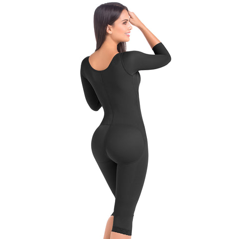 Arm & Thigh Liposuction (360) Post-Surgery Faja, High compression, Knee-Length & high back MariaE 9562-4-Shapes Secrets Fajas