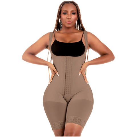 Daily Use Shapewear for Women Bum Lifter Tummy Control Mid Thigh Faja Bling Shapers 098BF-21-Shapes Secrets Fajas