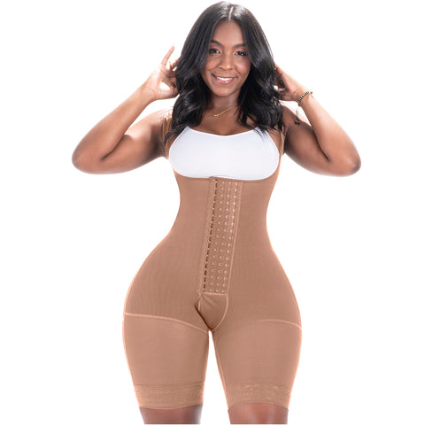 Daily Use Shapewear for Women Bum Lifter Tummy Control Mid Thigh Faja Bling Shapers 098BF-12-Shapes Secrets Fajas