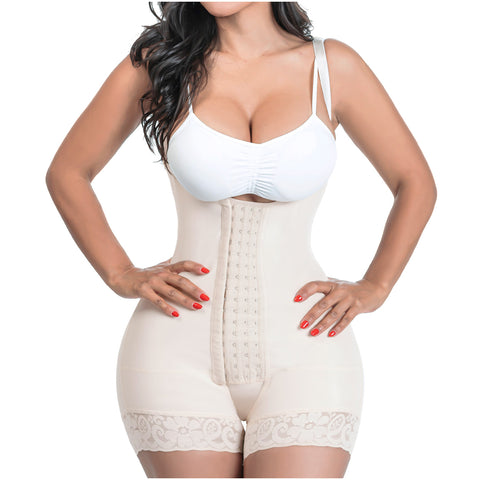 Be Shapy | Fajas Colombianas Post Surgery Stage 1 and 2 Op Shapewear + After Surgery Pajamas Bundle-6-Shapes Secrets Fajas
