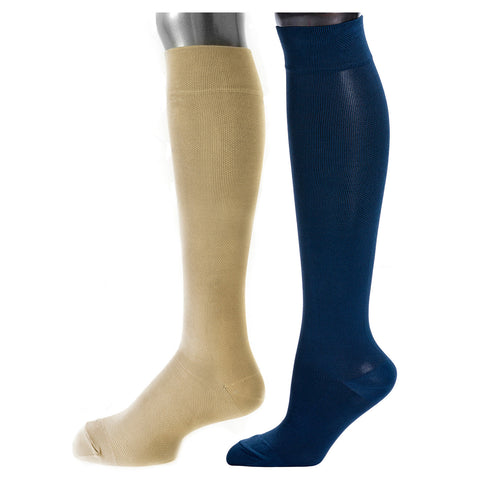 Be Shapy | Knee High Length Compression Socks for Daily Use | Medias Largas para Caballero-2-Shapes Secrets Fajas