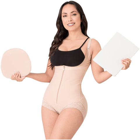 Be Shapy | Salome 0413 Colombian Fajas for Women + Liposuction Ab Board | Butt Lifter and Tummy Control Shapewear for Women-1-Shapes Secrets Fajas