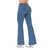 LOWLA 212357 | Regular Rise Butt Lift Flare Colombian Jeans with Removable Pads-4-Shapes Secrets Fajas